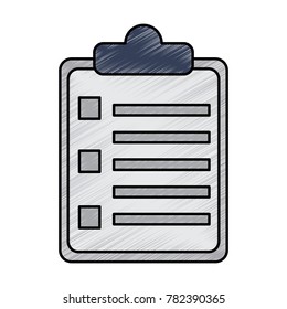clipboard with bullets icon image 