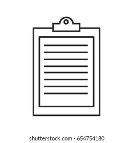clipboard check business document report icon