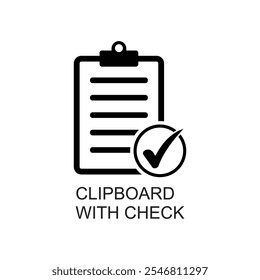 clipboard check icon , form icon