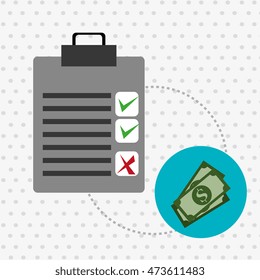 clipboard check list shipping vector illustration eps 10