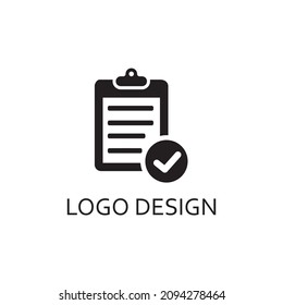 Comprobación del portapapeles para el diseño del logotipo