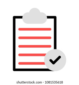 clipboard check tick 