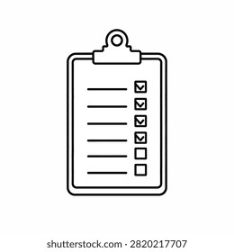 A clipboard with a checklist featuring multiple tasks marked complete, representing organization, productivity, and task management.