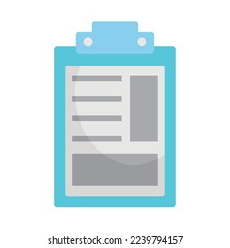 clipboard checklist icon isolated style