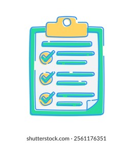 Clipboard with Checklist, A clipboard with a task checklist prominently displayed.