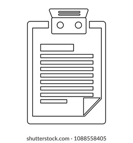 clipboard checklists document icon