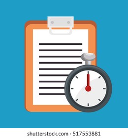 clipboard chronometer elements fitness sport