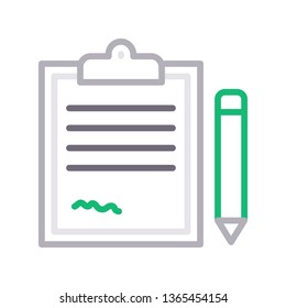 clipboard color line