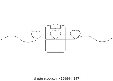 ilustração vetor de contorno minimalista de desenho de uma linha contínua da área de transferência
