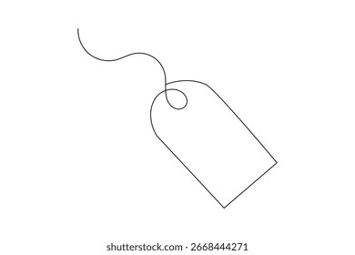 ilustração vetor de contorno minimalista de desenho de uma linha contínua da área de transferência

