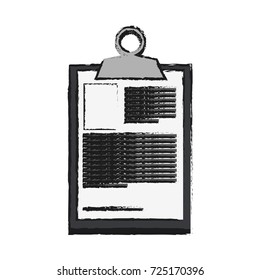 clipboard with cv icon image