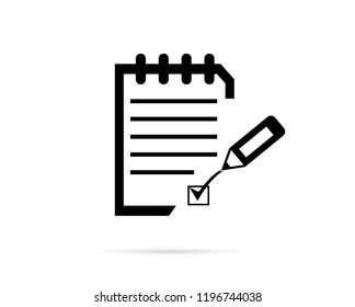 
Clipboard Document Icon - Vector. Approved