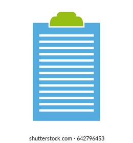 clipboard document list paper work