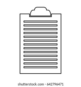 clipboard document list paper work