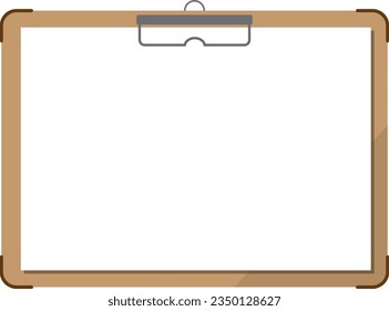 Clipboard Frame Illustration for background