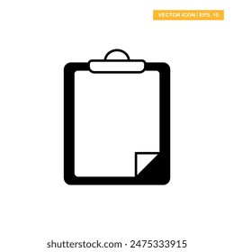 Ilustración de diseño de Vector de Portapapeles