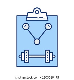 clipboard  gym  fitness 
