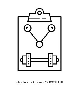 clipboard  gym  fitness 