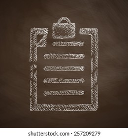 clipboard icon