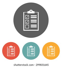 clipboard icon