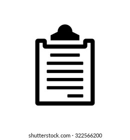clipboard icon