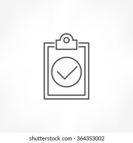 clipboard icon