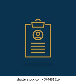 clipboard icon