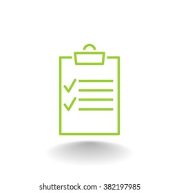 clipboard icon