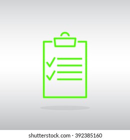 clipboard icon
