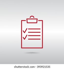 clipboard icon