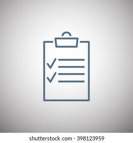 clipboard icon