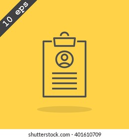 clipboard icon