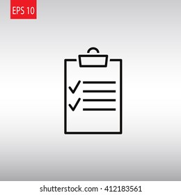 clipboard icon