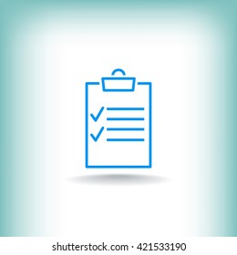 Clipboard icon