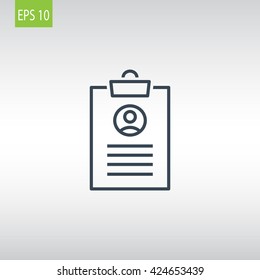 Clipboard icon