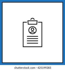Clipboard icon