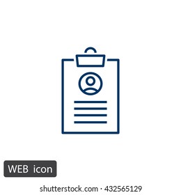 Clipboard icon