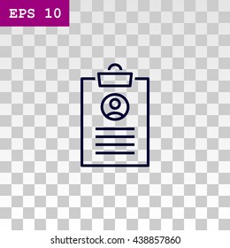Clipboard icon