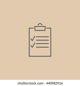 Clipboard icon
