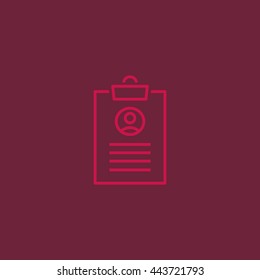 Clipboard icon