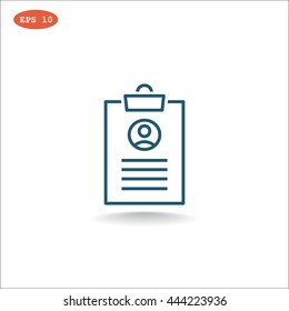 Clipboard icon