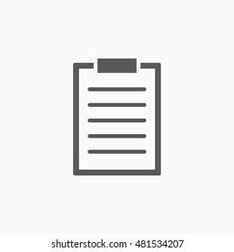 clipboard icon