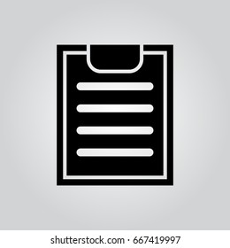 clipboard icon