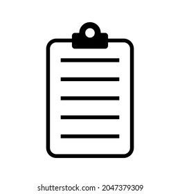 Clipboard icon for apps and web sites