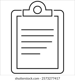 Clipboard Icon Design For Personal And Commercial Use