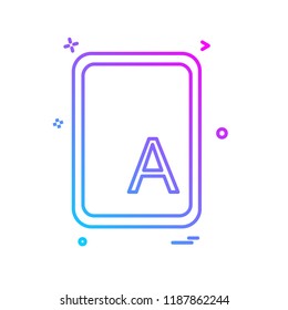 Clipboard icon design vector