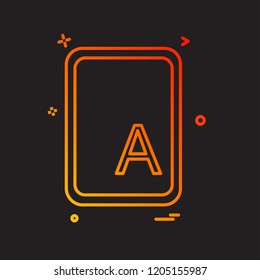 Clipboard icon design vector