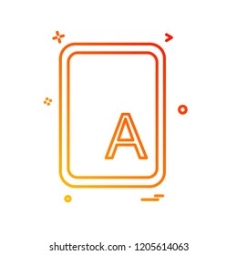 Clipboard icon design vector