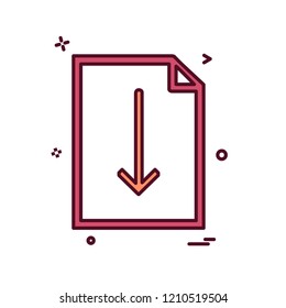 Clipboard icon design vector