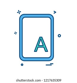 Clipboard icon design vector